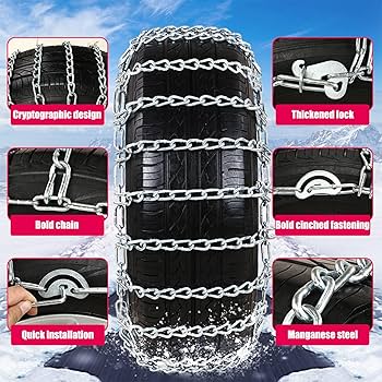 Amazon | 冬用雪・泥除けチェーン、オフロード車、セダン