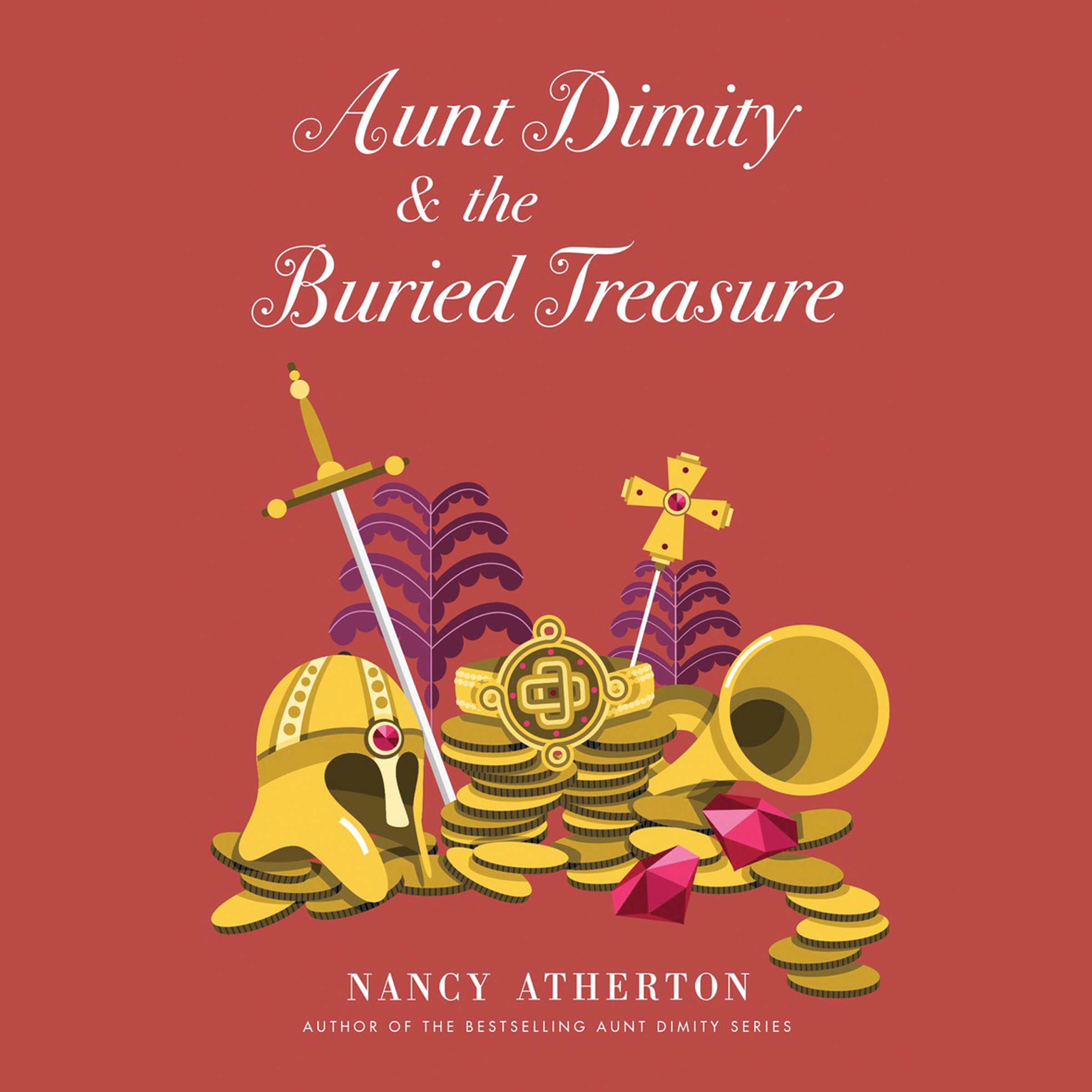 Cover art for Aunt Dimity and the Buried Treasure
