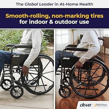 Drive Medical 自走式車椅子 SSP118FA-SF Amazon | 【国内正規品】 Drive Medical 自走式車椅子 SSP118FA