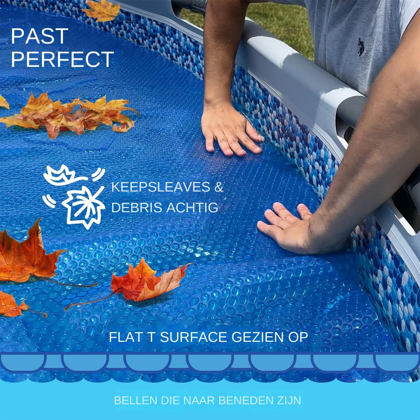 Manta Solar Para Piscina Escudo Térmico Reforzado de Alta Retención