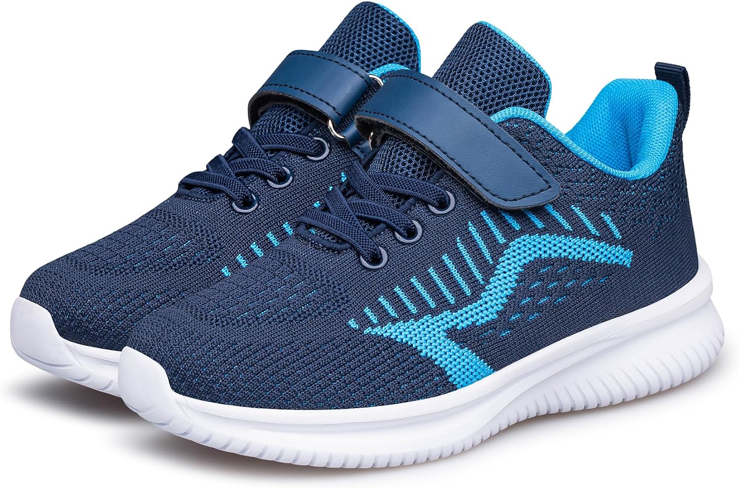 Boys Girls Sneakers Slip on Lightweight Kids Running Walking Shoes