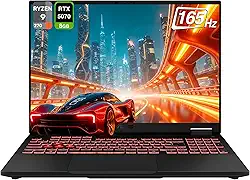 ASUS TUF A16 Copilot+ Laptop para jogos, AMD Ryzen 9 270, 32 GB DDR5 RAM, 1 TB PCle SSD, 16 polegadas FHD+ (1920 x 1200) 165 Hz, Nvidia G-Force RTX 5070, teclado RGB de 1 zona, W11 Home, cinza Jaegar