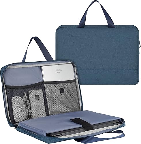 Miniatura 9 de Maletín para laptop de 17 a 17.3 pulgadas para mujeres y mujeres con organizador para HP Envy 17.3, Dell Inspiron 17/Dell G3 G7 17.3, Ideapad 330