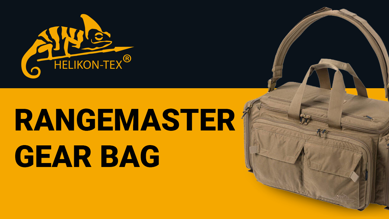 Helikon-Tex Rangemaster 58L Gun Range Bag, Tactical Duffle, Adaptive Green