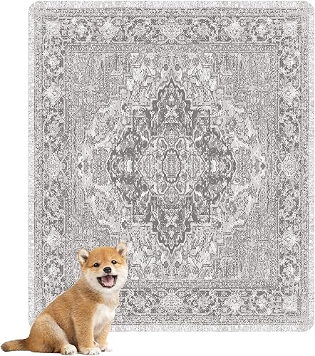 Miniatura 76 de nunubaby Almohadillas lavables para orina de perros, elegante, antideslizante, a prueba de fugas, reutilizable, ultraabsorbente, para jaulas y