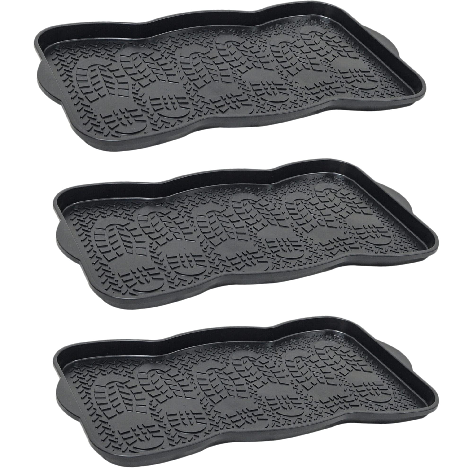 Multi Purpose Plastic Shoe Tray for Wellies Boots Garden Plants Pets by Crystals® (3)
