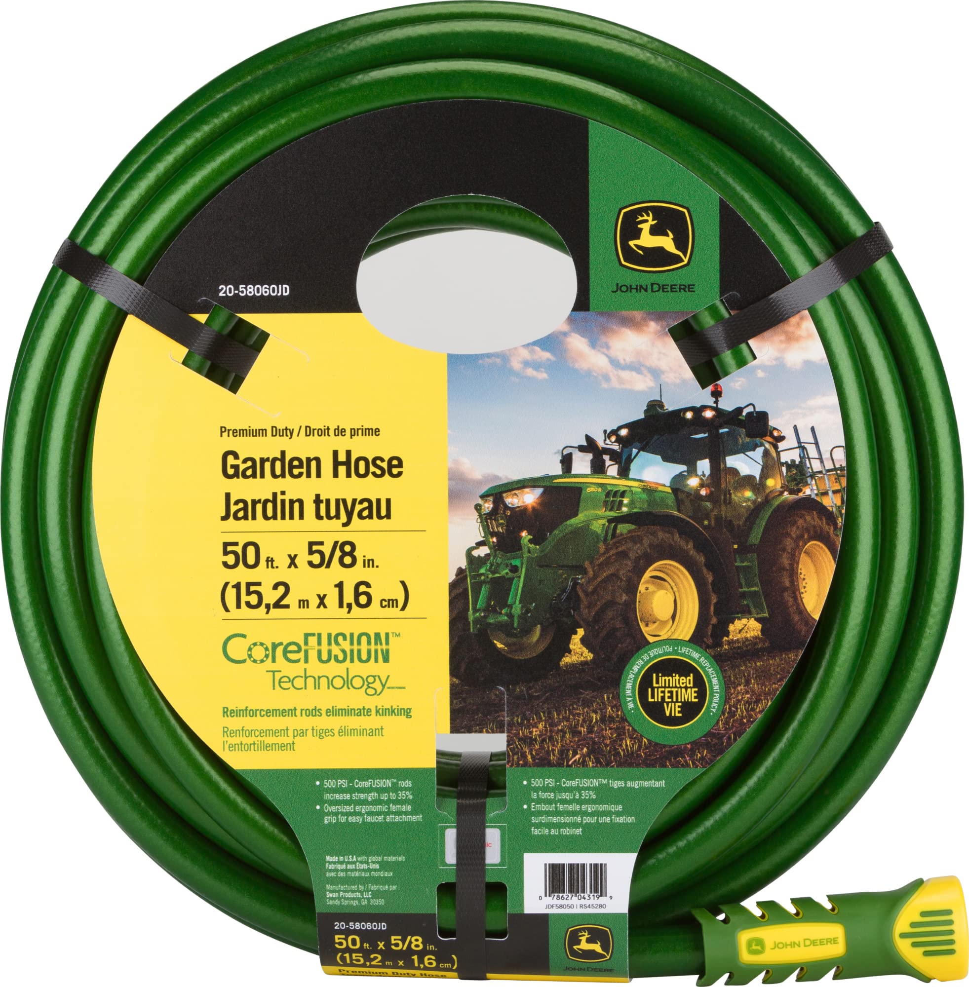 John Deere CoreFusion Garden Hose, CJDF58050