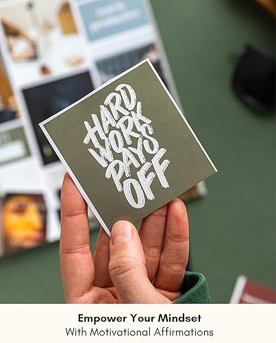 Miniatura 26 de Lamare Vision Board Book – Más de 1000 imágenes de tablero de visión estética y citas motivacionales, suministros de tablero de visión, kit de Nuevo