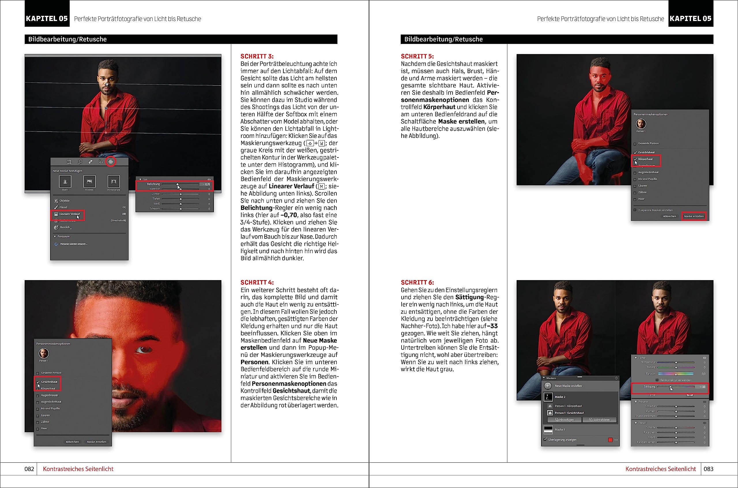 Perfekte Porträtfotografie von Licht bis Retusche: 15 Workshops im Studio und on location