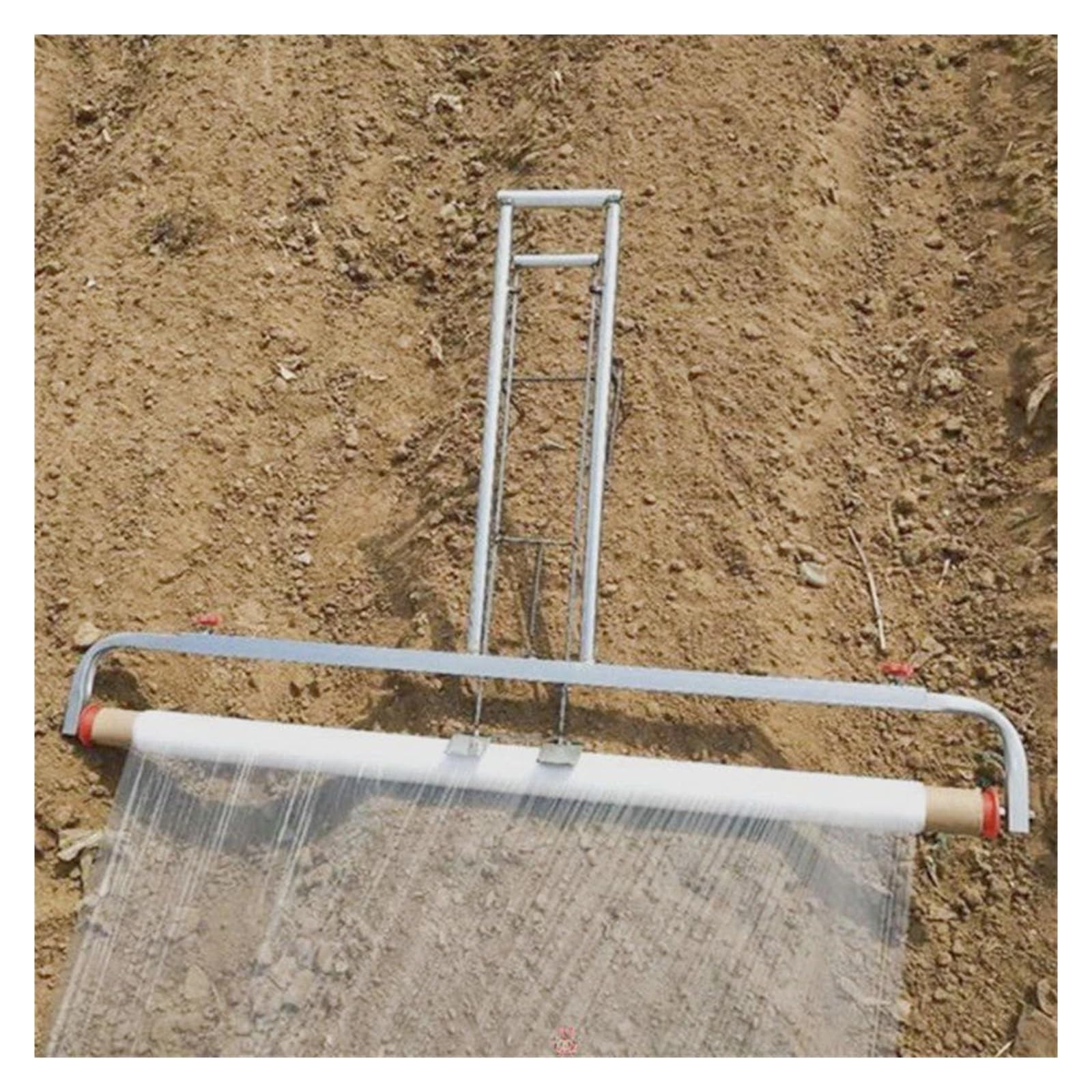 Herramienta manual agrícola de acolchado de vinilo/herramientas de cultivo de jardín con funda de revestimiento de plástico(0.6 to 0.8M)
