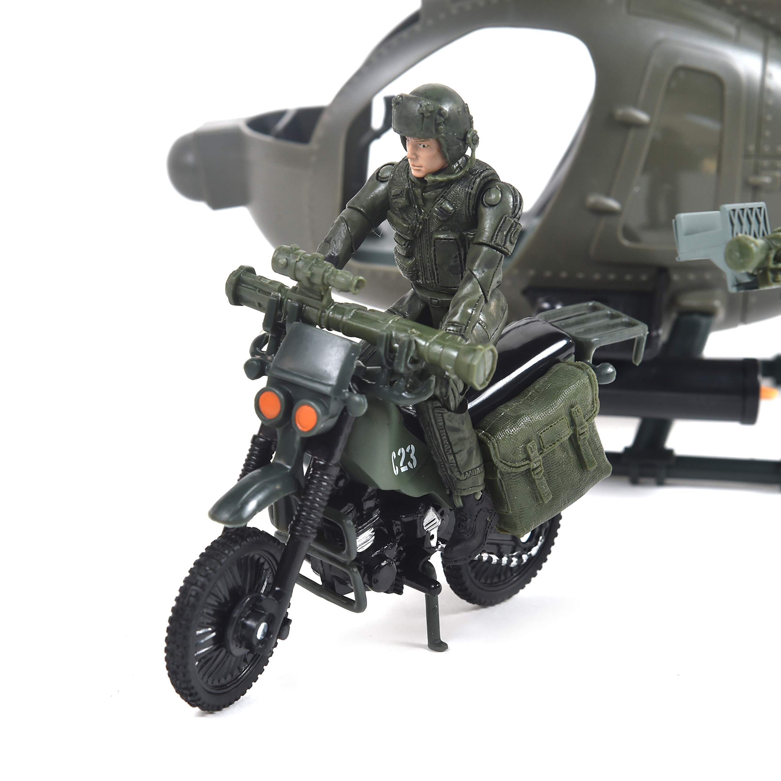 Elite Force Army Strike MH-6 Spec Ops Little Bird Vehicle with
