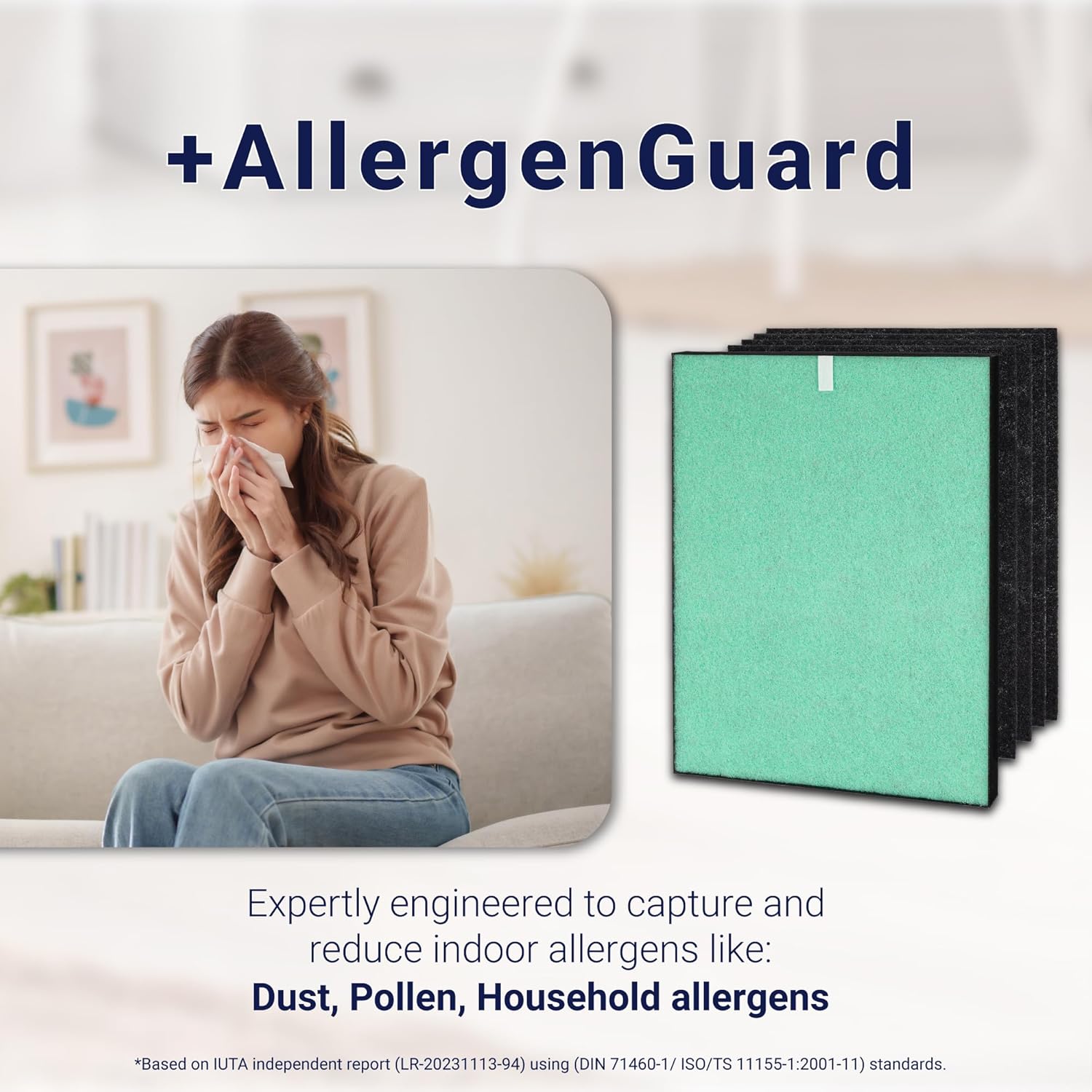 Genuine Winix Filter A +AllergenGuard for C535, 5300-2, P300,5300 - Image 3