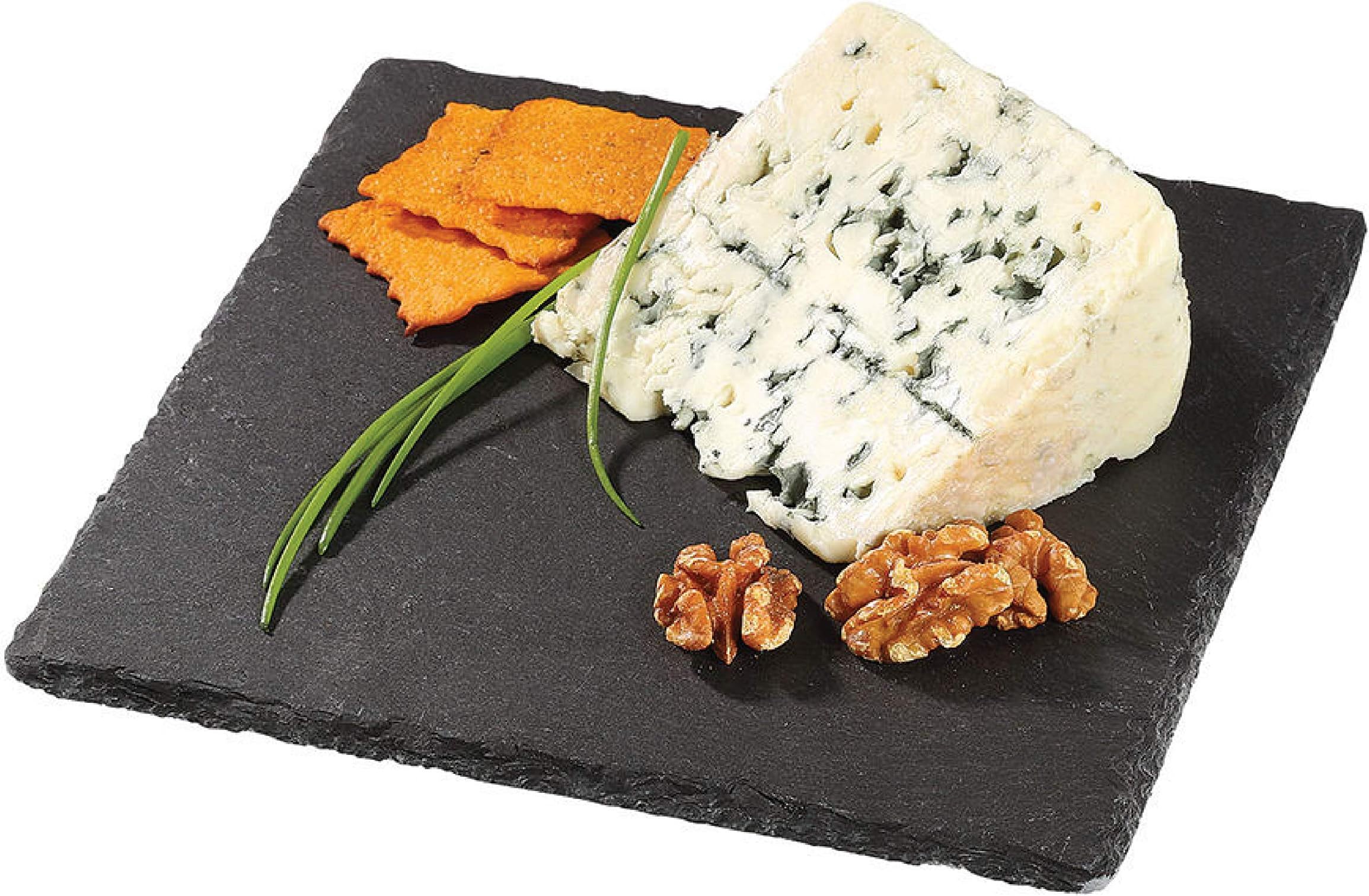Raj Square Slate Plate, 20 x 20cm, Black, SL0001