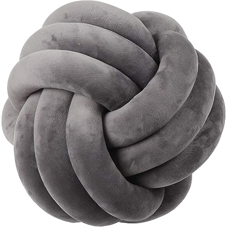black knot pillow