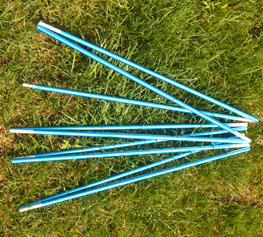 Aluminum Tent Pole Replacement Accessories Blue Tent Poles Rod 8.5 mm