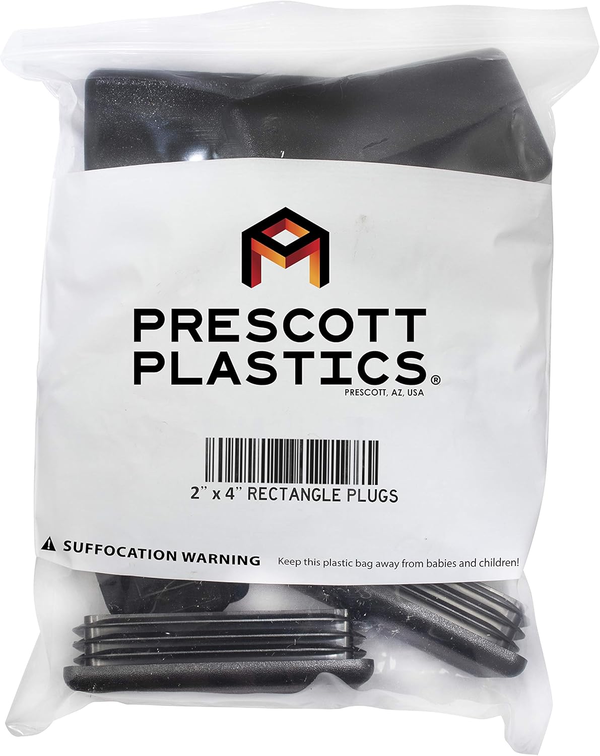 Crеаtіvе Prоduсt Prescott Plastics 2 x 4 Inch Rectangle Plastic Plug Insert (20 Pack), Black End Cap for Metal Tubing, Fence, Glide Insert for Pipe Post, Chairs and Furnitures Bеѕt Sеllеr Prescott Plastics 2 x 4 Inch Rectangle Plastic Plug Insert (20 Pack), Black End Cap for Metal Tubing, Fence, Glide Insert for Pipe Post, Chairs and Furnitures