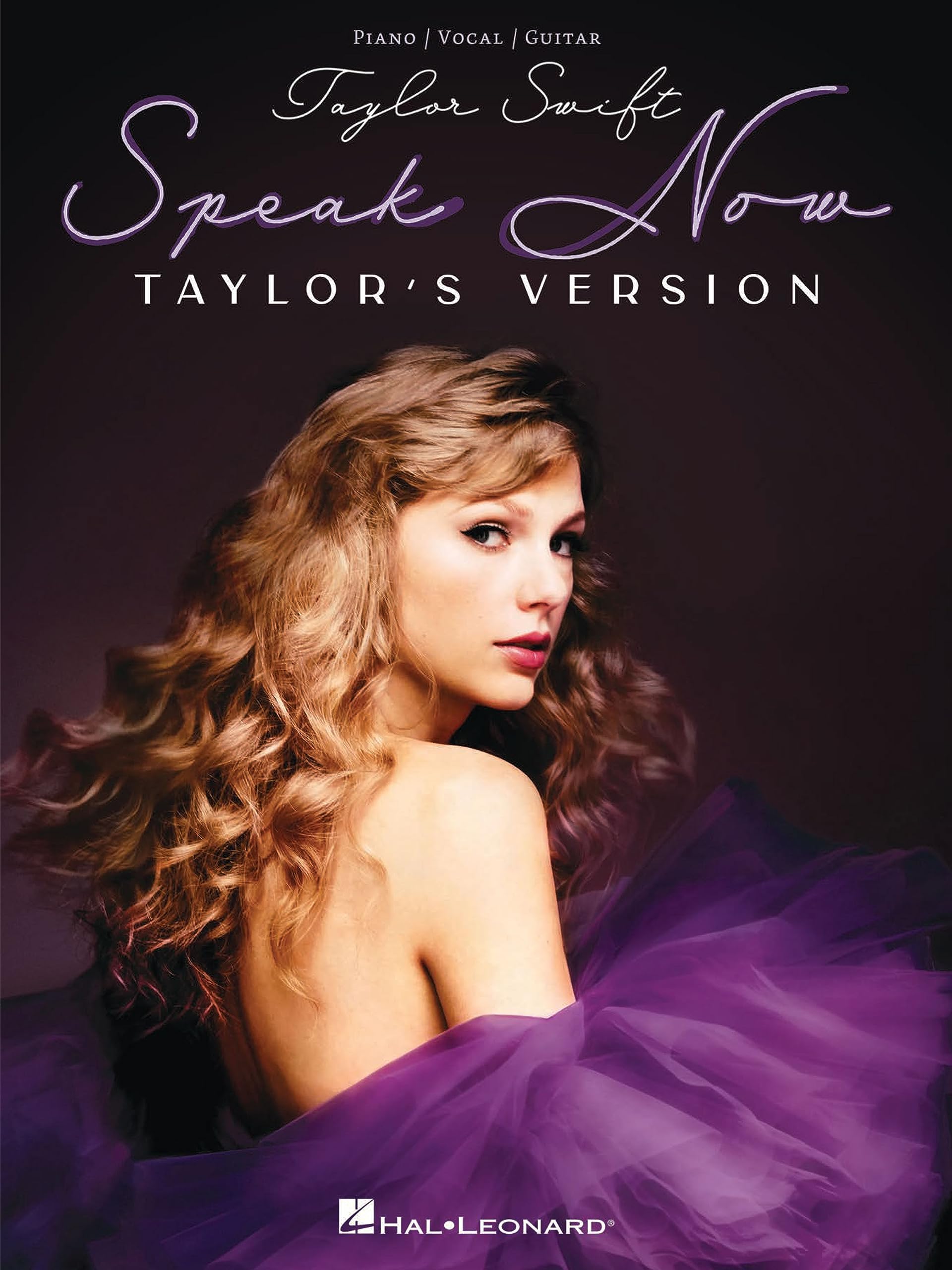 Taylor Swift Speak Now: Piano/ Vocal / Guitar