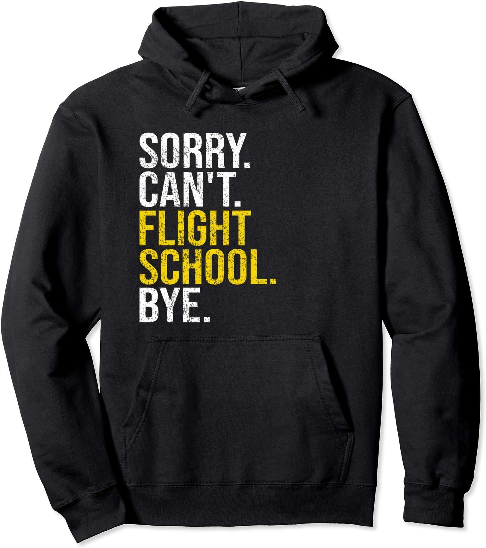 Funny Sarcastic Flight School Student GiftsSorry Can't Funny Flight School Student Future Pilot Gift Pullover HoodieOEKO-TEX STANDARD 100