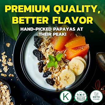 Native Forest Organic Papaya Chunks in Fruit Juice - Papaya Can, Canned Organic Fruit, For Smoothies and Fruit Salad, Non-GMO, Vegan - 14 Ounce (Pack of 6)