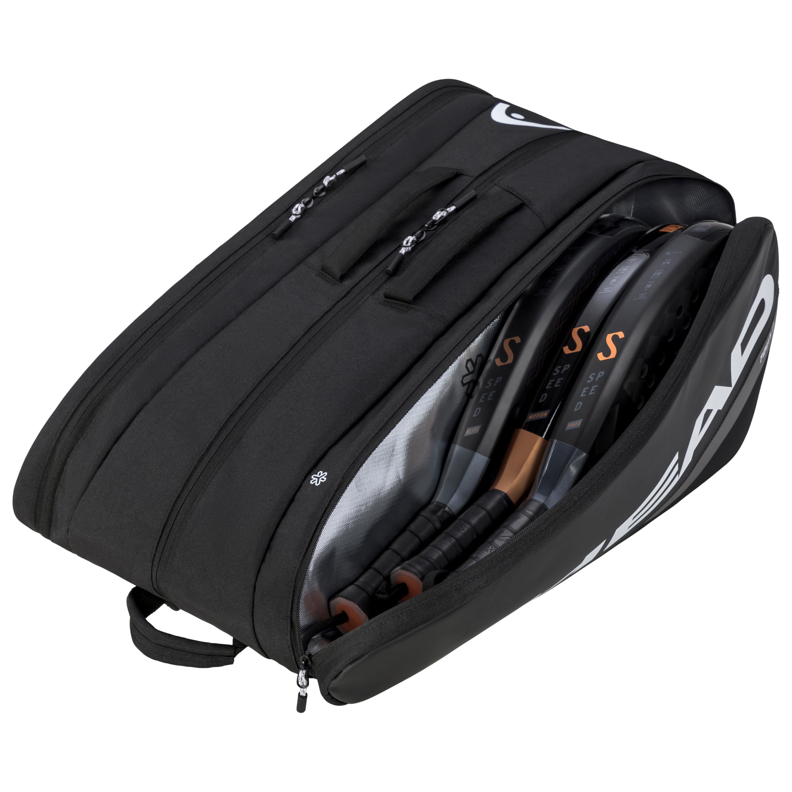 Image secondaire de HEAD Tour Padel Bag Sac de Padel Unisexe, Taille L, Noir/Blanc