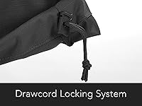 Vista 5 de Covermates Funda para parrilla de isla, resistente a la intemperie, cubierta de barbacoa resistente para isla grande, poliéster 600D, 110 pulgadas