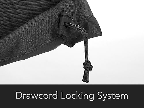 Miniatura 5 de Covermates Funda para parrilla integrada, poliéster resistente, resistente a la intemperie, dobladillo con cordón, parrilla y calefacción, color