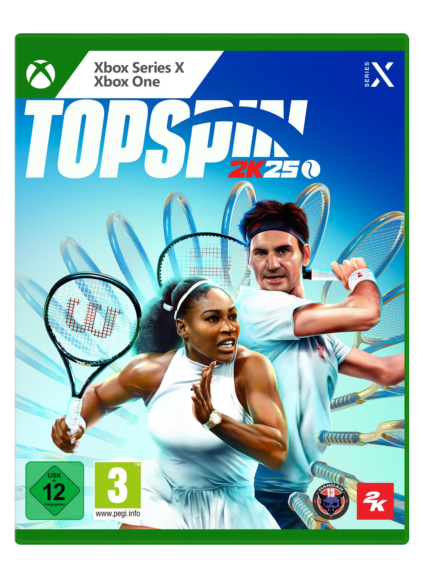 Top Spin 2K25 - USK & PEGI [Xbox One / Xbox Series X]