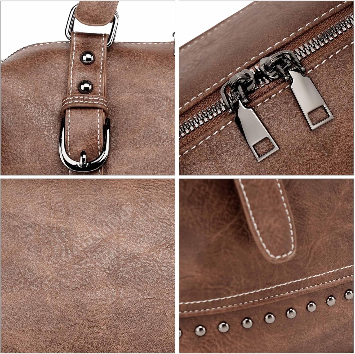crossbody bags for women，Top-handle bag Handbags Doctor Bag Shoulder bag with Adjustable Shoulder Straps