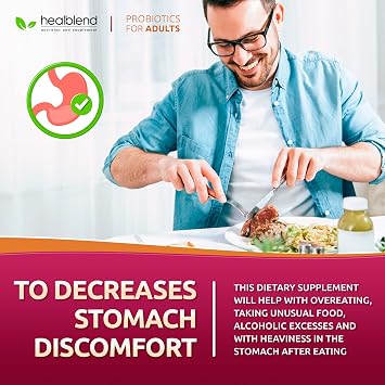 Digest + Postbiotics Supplement for Women and Men, Multi Enzymes, Organic Prebiotic & Probiotic for Digestive Health with Bromeline, Papin and Lipase, Non-GMO, Gluten-Free, 60 Vegetarian Caps
