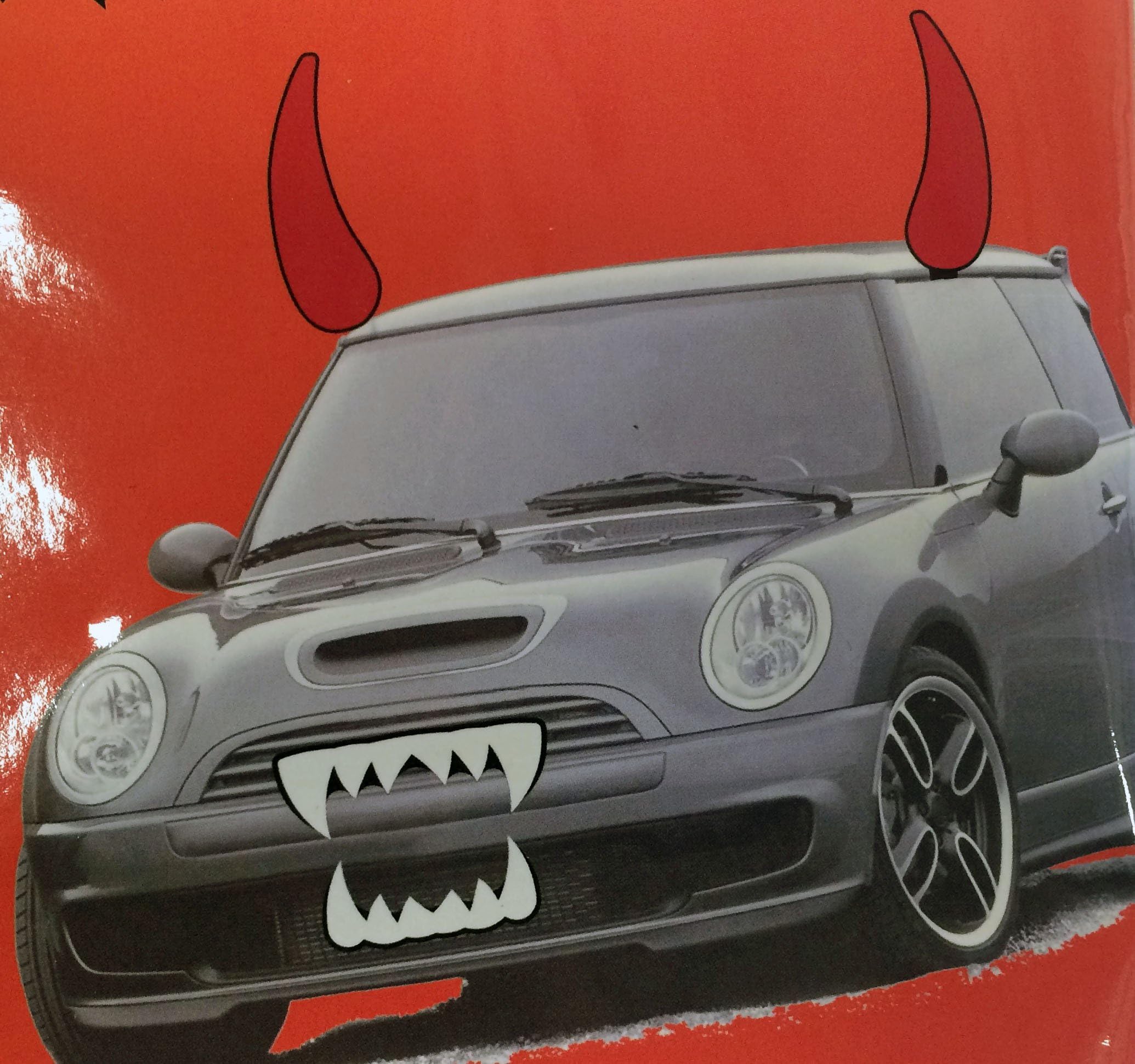 Halloween Auto Outfit Kit Devil Horns & Fangs