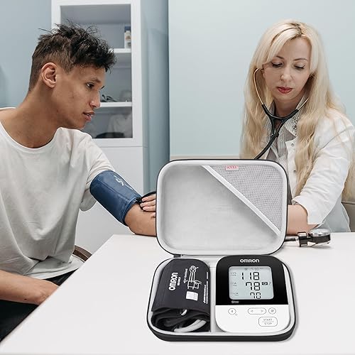 Miniatura 7 de BOVKE Funda de transporte para Omron Serie 5 Monitor de presión arterial inalámbrico para el brazo superior OMRON BP5250  BP7250  BP7200 Monitores y