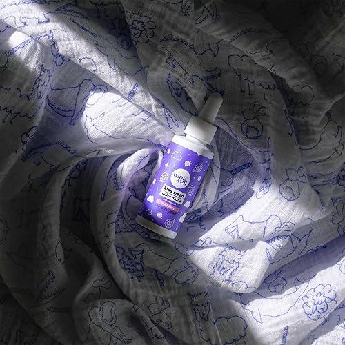 Miniatura 7 de Wink Well Kids - Gotas de melatonina líquida, gotas naturales para dormir para bebés, ayuda para dormir con 1 mg por porción de melatonina líquida
