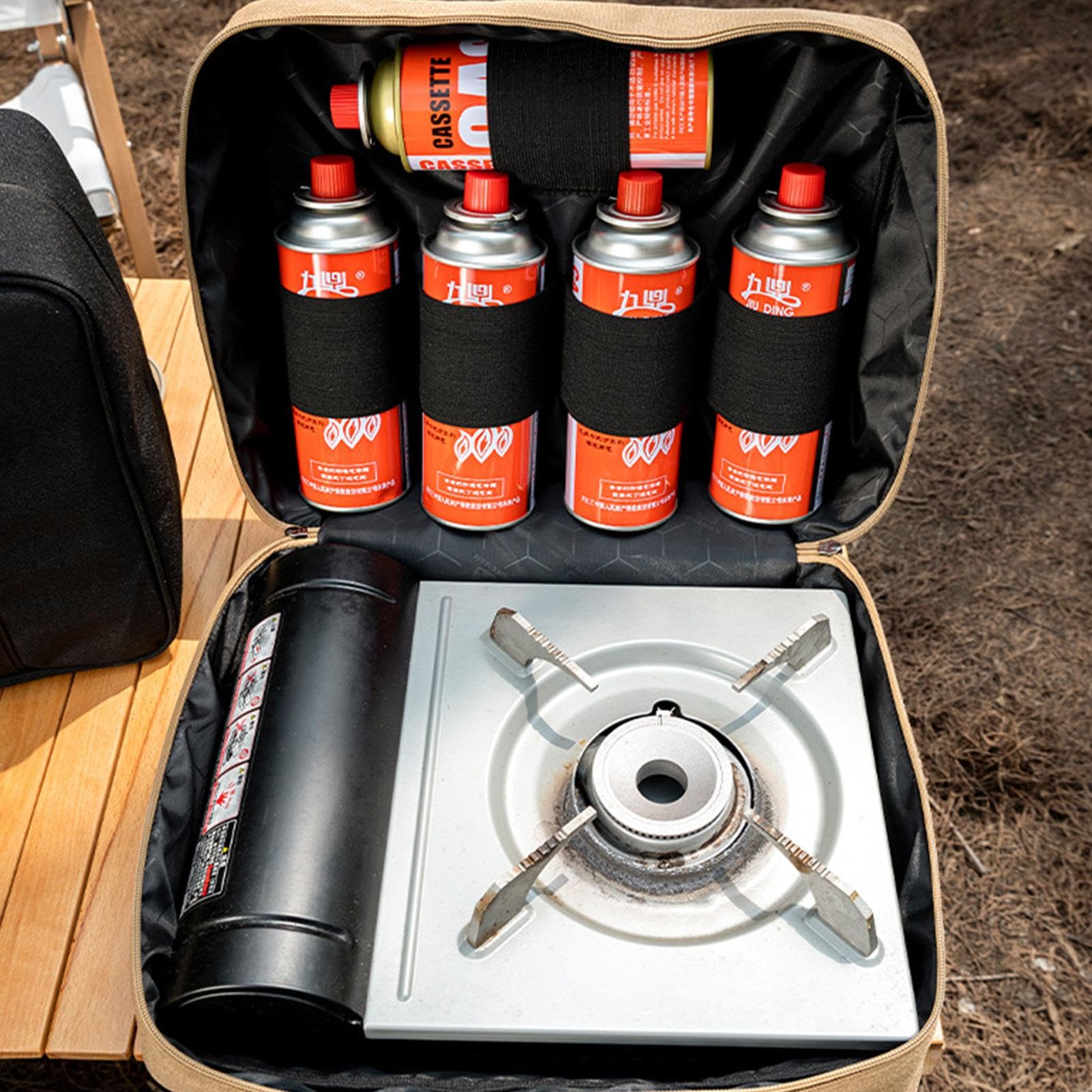 Borsa per attrezzatura da campeggio, borsa da viaggio organizer per