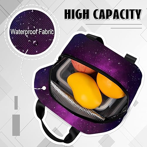 Miniatura 7 de Lonchera con aislamiento mágico para mujeres afroamericanas, bolsa portátil para viajes, senderismo, regalos de trabajo