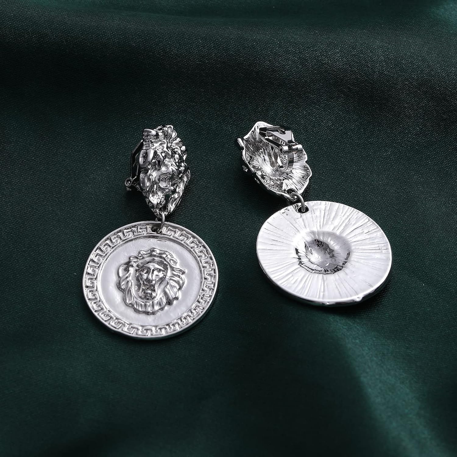 Women's Statement Clip-On Earrings Hypoallergenic Lightweight Clip Earrings - Image 5