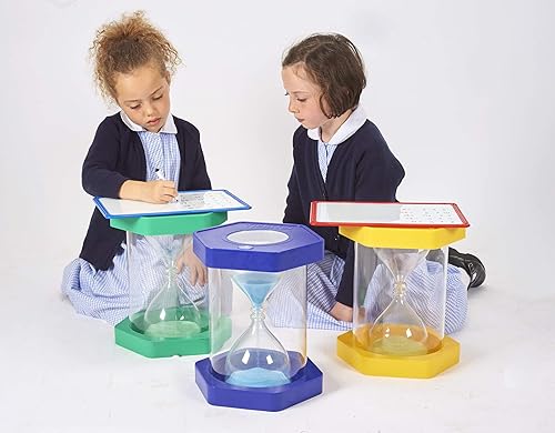 Miniatura 4 de TickiT Temporizador de arena Clearview gigante 9508, 5 minutos