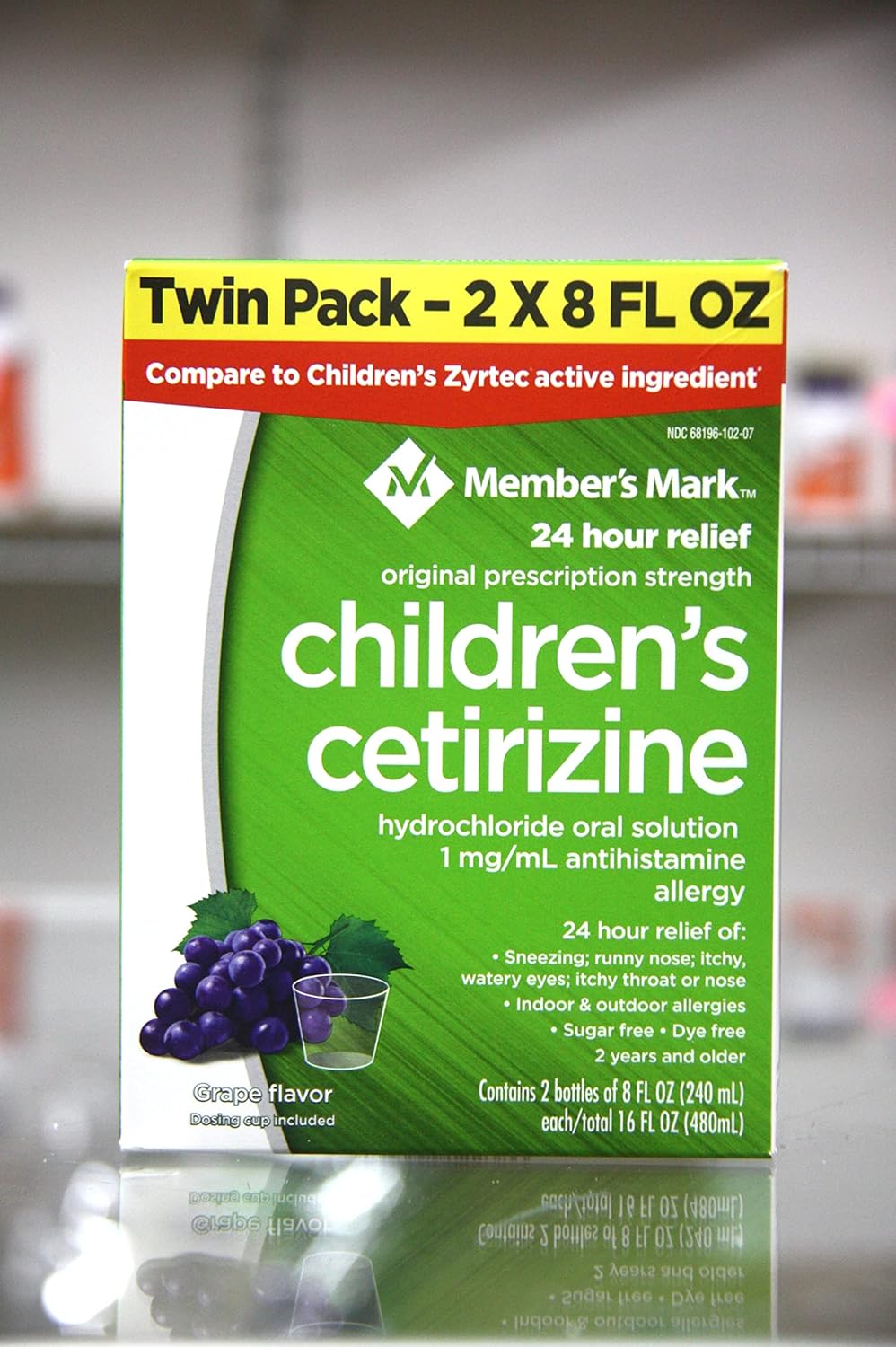 Members Mark Children's CETIRIZINE Hydrochloride Oral