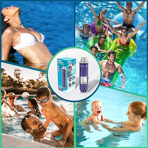 Miniatura 8 de W28000 W28001 W28002 Cartucho mineral para Zodiac All DuoClear 25 35 45 recipientes desinfectantes de piscina, reemplazo para Nature 2, apto para
