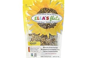 E.llas Flats All Seed Organic Crackers