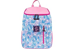 Pineapple Cooler Bag: Insulated Patterned Backpack Cooler by Simply Southern
