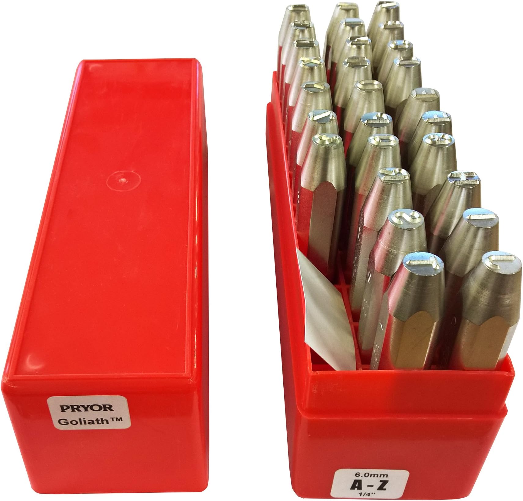 Phd27060 AZ Heavy Duty Sharp Faced Punches, 27 Piece, 1/4", 6.0mm