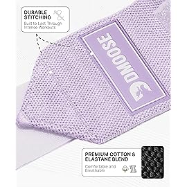 DMoose Fitness Wrist Wraps for Weightlifting 18 - Heavy Duty Gym Wrap with Hand Thumb Loop for Support & Pain Relief, USPA Approved Weight Lifting Wrist Straps for Men & Women (Lilac Purple)