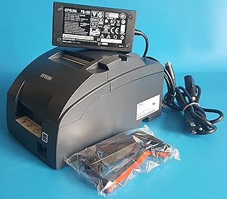 Epson C31C514767 Epson, TM-U220B, Dot Matrix Receipt Printer, Ethernet (E04), Epson Dark Gray, Auto Cutter, Power Supply Included Replaces C31C514667