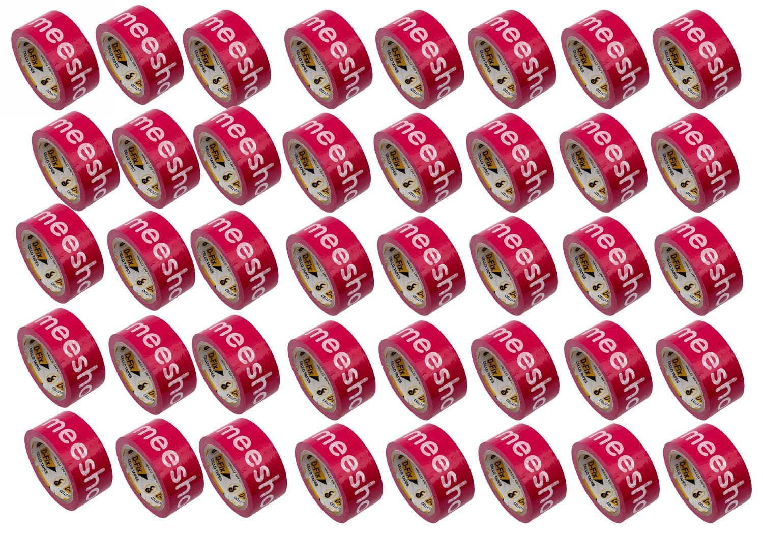 D-fix® Pack of-72, Meesho Branded Packaging Tape (48mmX65Mtr)- Pink Color (B0BZH6VCQS) Amazon Price History, Amazon Price Tracker