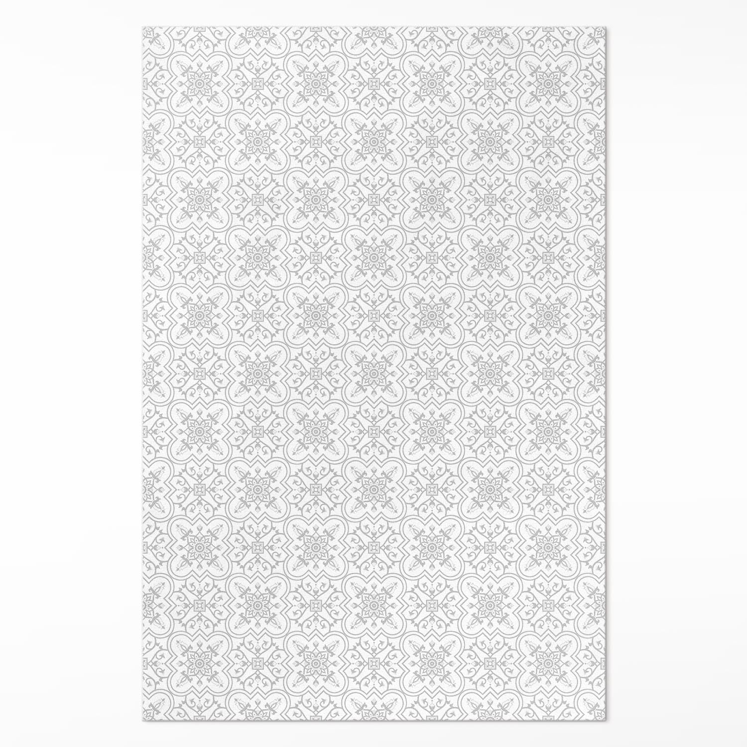 Tapis de sol vinyle anti tache entretien facile pour salon cuisine