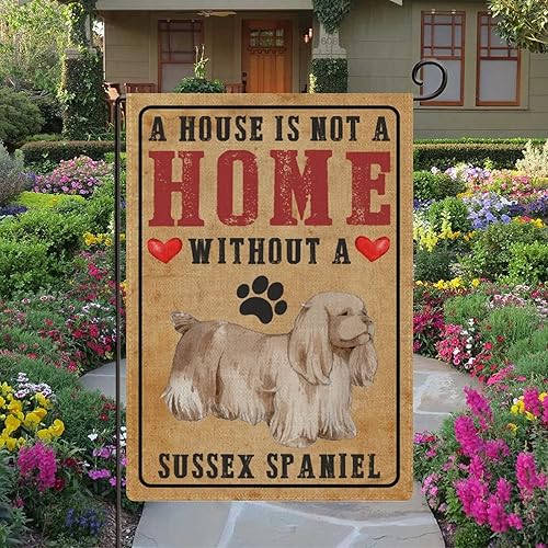 Miniatura 5 de A House Is Not A Home Without A Wire Fox Terrier - Banderas de jardín decorativas de doble cara de 12 x 18 pulgadas para amantes de las mascotas