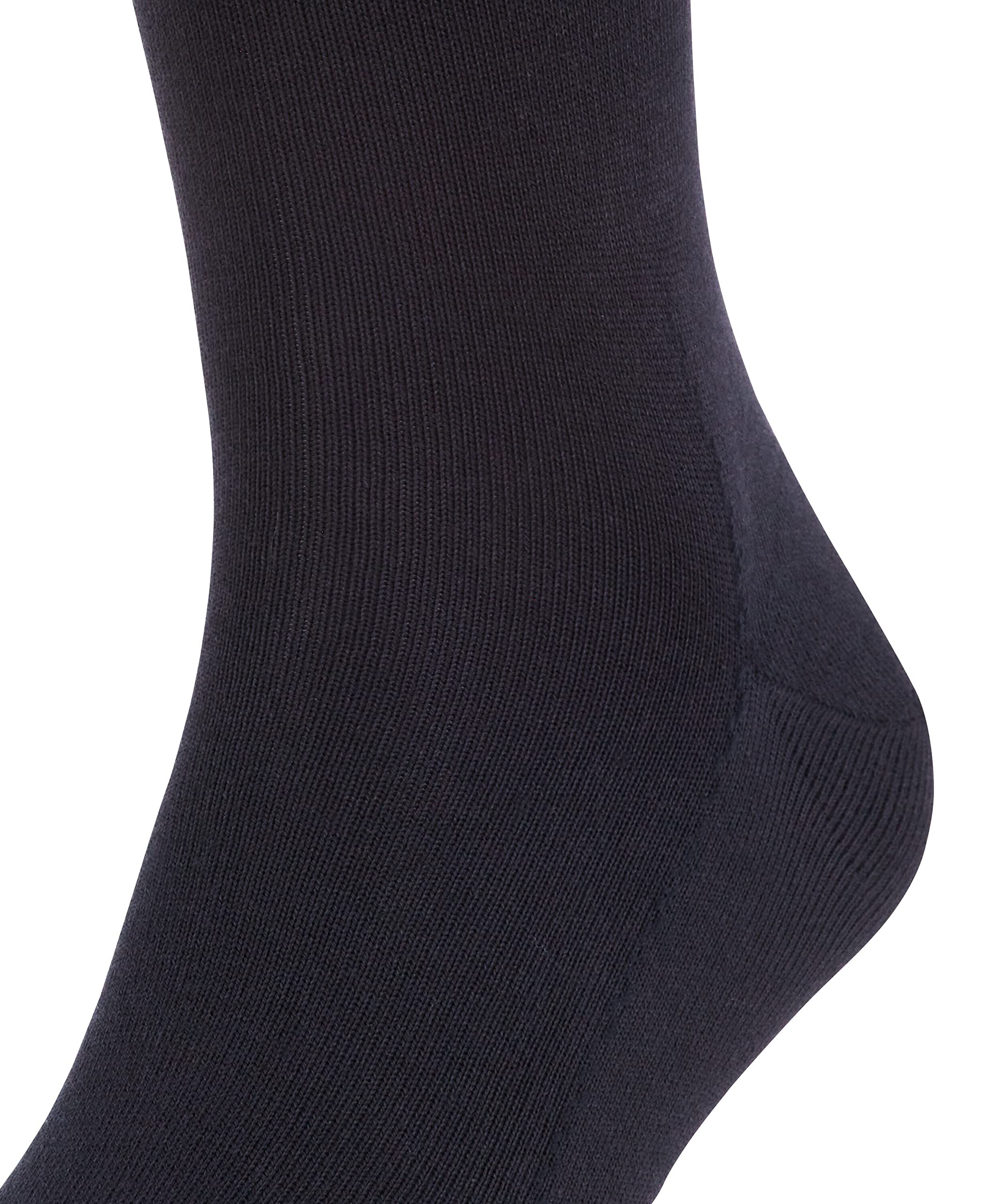 FALKE Mężczyźni Podkolanówki Family M Kh bawełna długie jednokolorowe 1 Para, Niebieski Dark Navy 6375, 43-46
