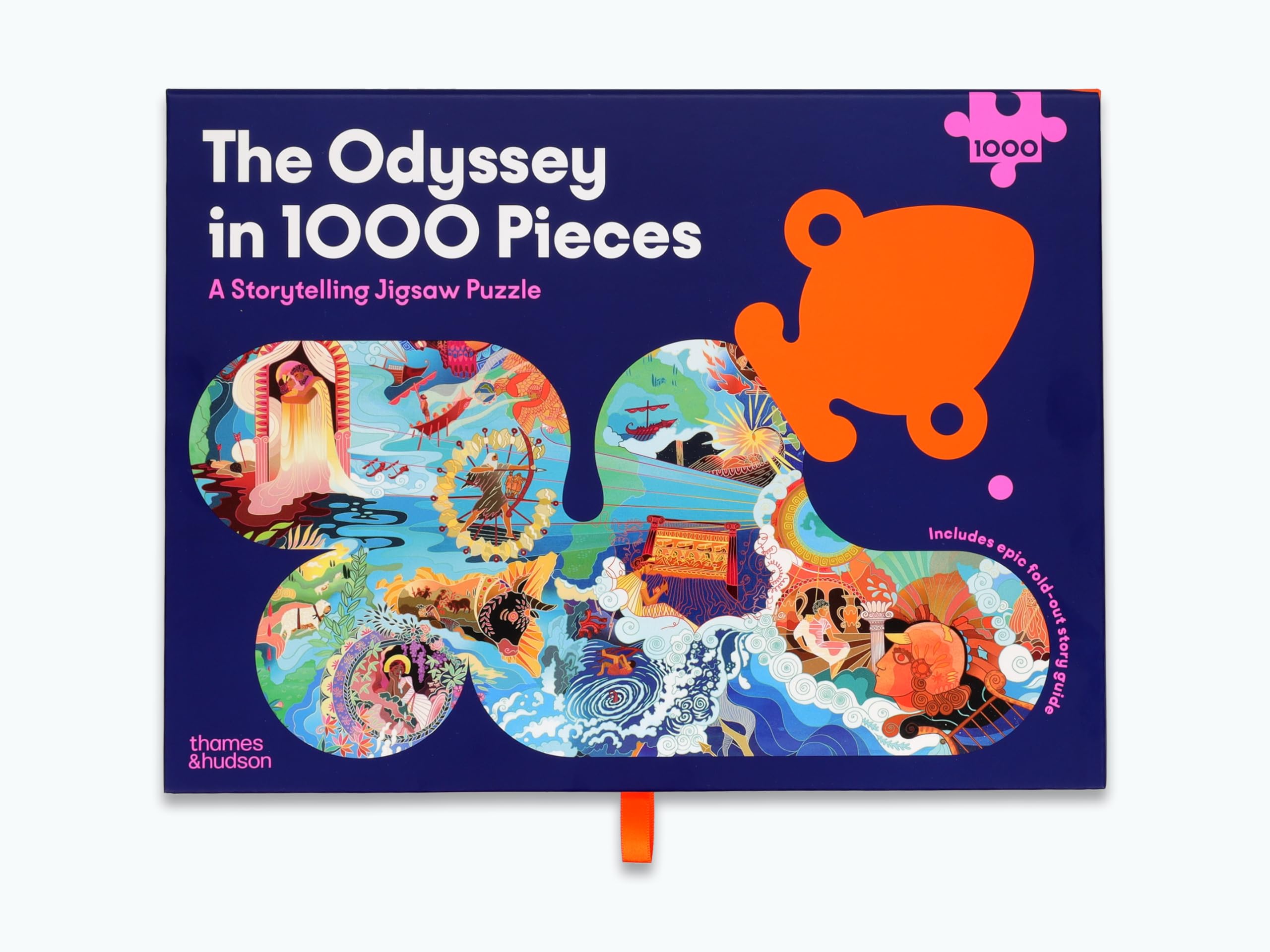 Thames & Hudson - Puzzle Da 1000 Pezzi: The Odyssey, Un Viaggio Nell'Epica Greca Con Libretto Illustrato - 2