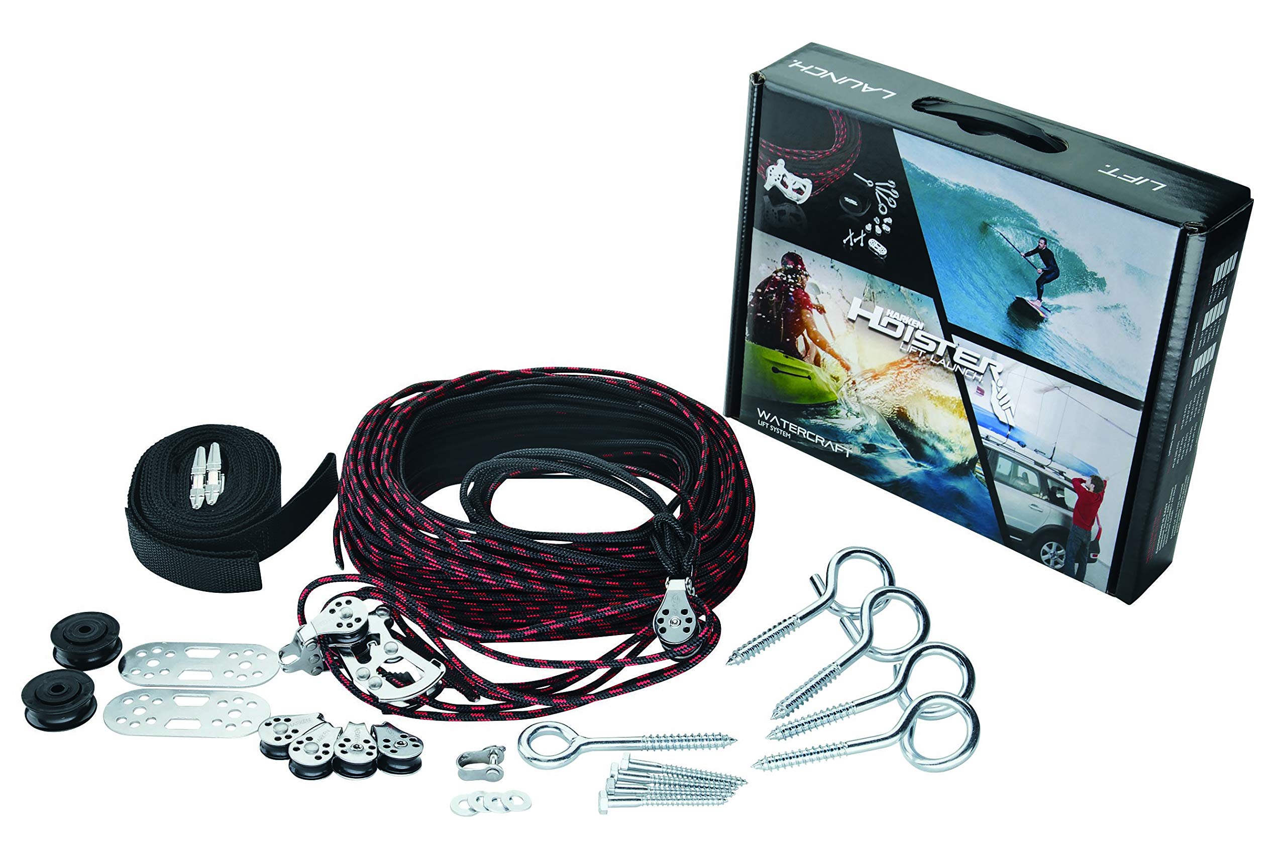 Buy HARKEN Kayak Overhead Garage Storage Hoist, SelfLeveling, Safe