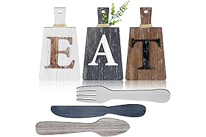 Eat Sign Wall Decor Rustic Farmhouse Kitchen Decor